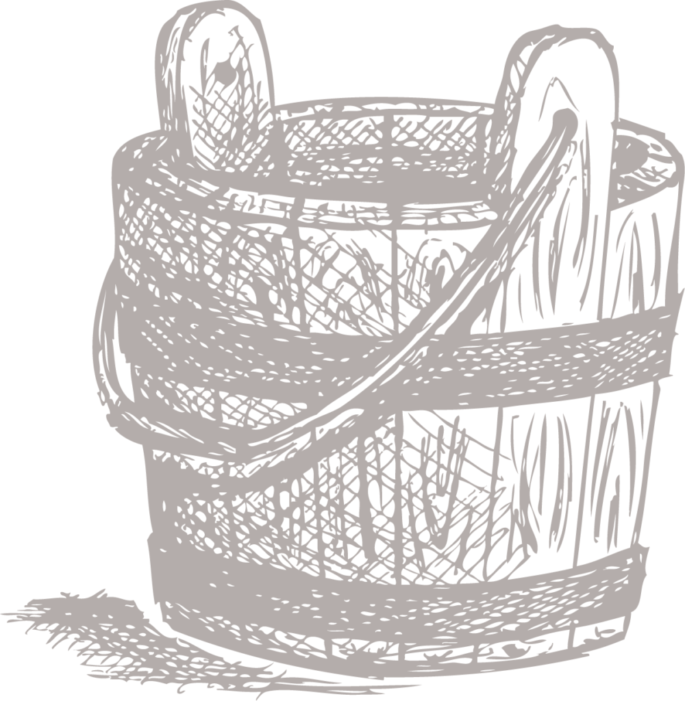 sketch of bucket image